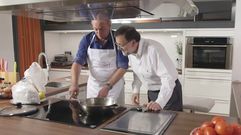 Bert�n Osborne recibe en su casa a Mariano Rajoy