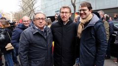 Feijoo, el domingo en la protesta contra S�nchez en Madrid