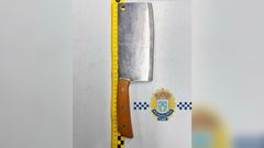 El arma intervenida a la mujer de Lugo
