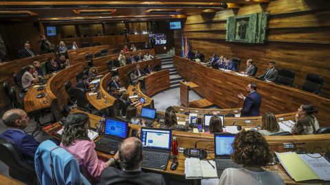 el pleno de  la Junta General del Principado.