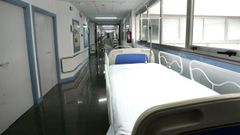 Imagen de archivo de la camilla de un hospital