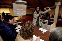 Expertos en prevenci�n y drogodependencias se reunieron ayer en el Pazo de Bai�n.