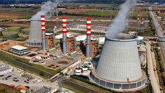 Instalaciones de una planta de hidr�geno verde localizada en Portugal.