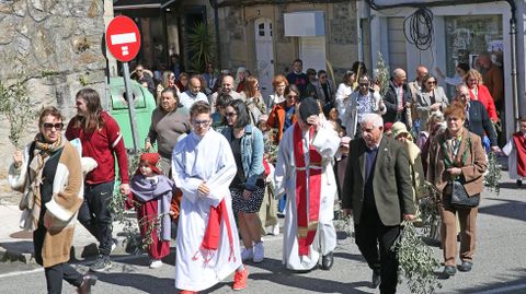 Domingo de Ramos en O Caramial (A Pobra)