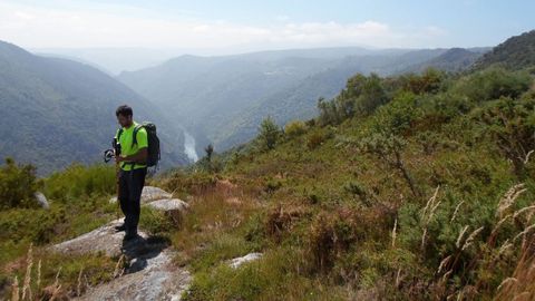 La futura ruta discurrir por las orillas lucense y ourensana del can del Sil