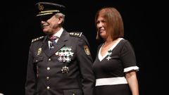 La magistrada Eva Armesto recibi� una condecoraci�n en los actos del d�a de la Polic�a en octubre del 2022