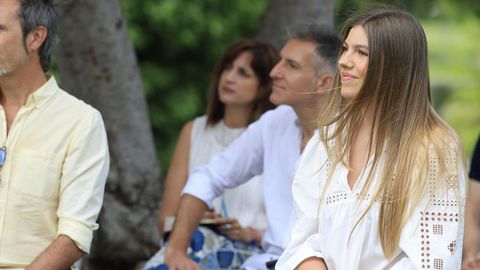 La infanta Sof�a, en la Fundaci�n Ibercaja