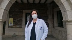 Vanesa Bruzos, auxiliar de geriatr�a del concello de Portomar�n