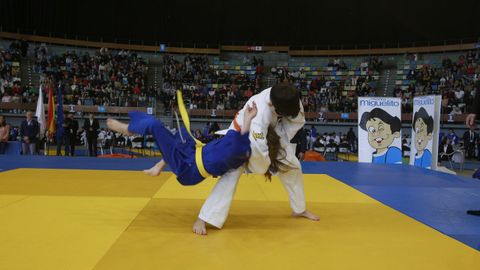 Yudocas durante los combates de la�36.� edici�n del torneo.