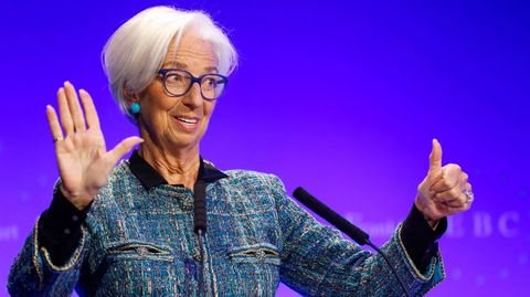 Christine Lagarde, presidenta del Banco Central Europeo
