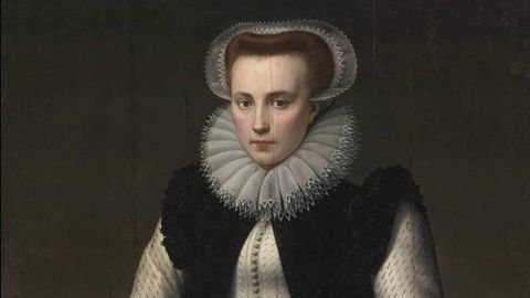 �Retrato de una dama� (1580) que pasa por ser Erzs�bet B�thory, en un �leo del pintor flamenco Anthonie van Montfoort. La condesa ten�a entre sus antepasados m�s ilustres a Vlad Tepes �el Empalador�, m�s conocido como Dr�cula
