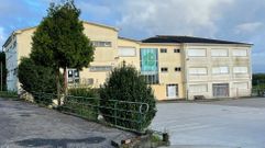 Instalaciones del viejo colegio Cruceiro, en Vilalonga