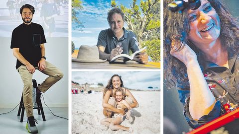 Borja Quiza, Domingo Villar, �rica Esmor�s y Guadi Galego cuentan sus mejores veranos