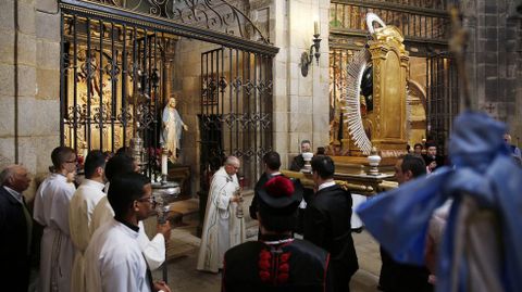Procesin de Santa Mara Nai (Ourense).