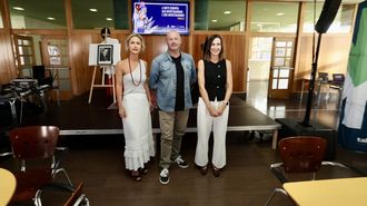 Una de las actividades recientes del Talk0 en Carballo, con charlas de investigadores en la cafeter�a del Pazo da Cultura