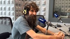 �ngel Stanich, en los estudios de Radio Voz