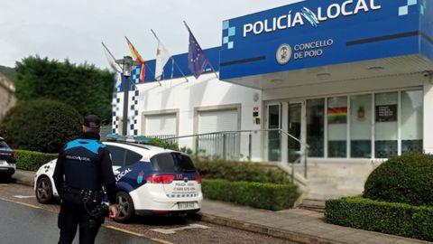 Foto de archivo de la Polic�a Local de Poio