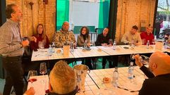 Imagen de la cata en Valencia.