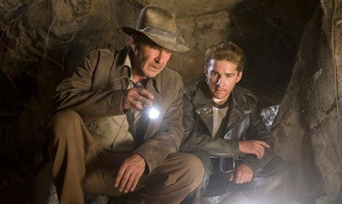 Harrison Ford y Shia LaBeouf, en la saga �Indiana Jones�
