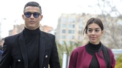 Cristiano y Georgina en una imagen de archivo