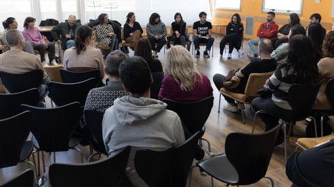 La asamblea se celebr� en el Pazo da Cultura de Carballo