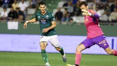 Chuca en el �ltimo partido que disput� ante el Zaragoza el 25 de septiembre.