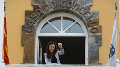 Mayra Garc�a, alcaldesa de Trabada