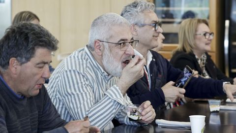 Una treintena de suscriptores de La Voz de Galicia participaron en el taller de cocina