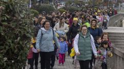 La andaina solidaria de Mux�a por el c�ncer infantil, en im�genes