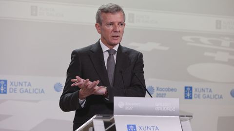 El presidente de la Xunta, Alfonso Rueda.