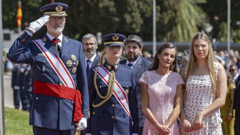 La princesa Leonor termina su carrera militar en Murcia