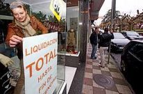 En algunos comercios se mezclaron rebajas, ofertas y liquidaci�n de existencias.