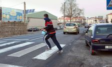 Los m�rgenes de la v�a N-550 desde la avenida de Pontecesures hasta A Ponte son un peligro. 
