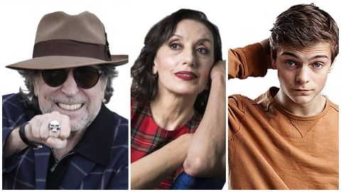 Sabina, Luz Casal y Martin Garrix, tres de los artistas que actuarn en Galicia este ao. 