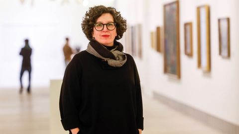 Directora del Bellas Artes de Asturias, Mar�a L�pez-Fanjul