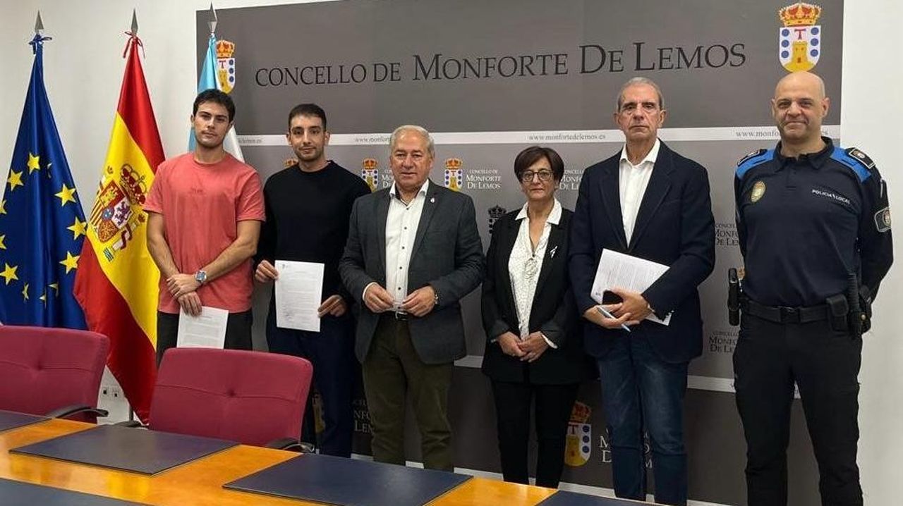 Dos nuevos agentes se incorporan a la plantilla de la Policía Local en Monforte