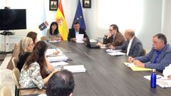 Formoso presidi la reunin en la que se constituy la comisin poltico-tcnica.