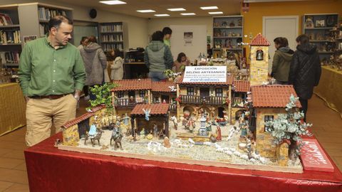 Gran exposici�n de belenes artesanales en O Conco, Dumbr�a