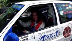 Roc�o Lorenzo, piloto de Gondomar, particip� en la prueba
