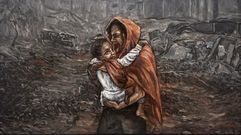 Im�genes de la exposici�n �Mujeres de Gaza�