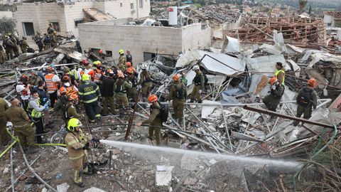 El ataque de Ir�n sobre Beit Shemesh, cerca de Jerusal�n, en Israel, ha provocado varios muertos