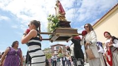 Celebracin en honor de la Virgen del Carmen en Barbanza
