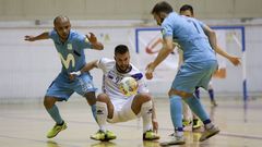 El campe�n de Europa de f�tbol sala visita A Malata