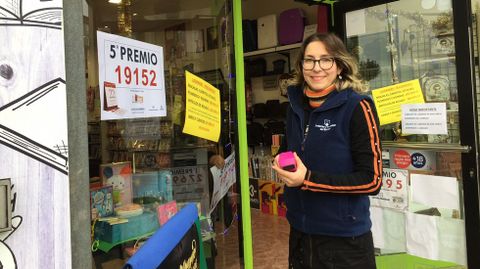 Librer�a Campus, de Lugo, que reparti� por m�quina 6.000 euros del quinto premio