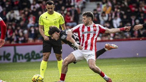 �rbitro en el Sporting - M�laga