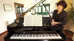 La pianista Aida Saco. 