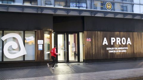 Imagen del centro de emprendimiento y&nbsp;&laquo;coworking&raquo; promovido por el Concello de Ames en O Milladoiro.