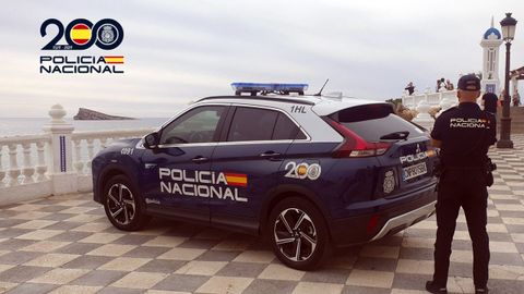 Imagen de archivo de la Polic&iacute;a Nacional en Benidorm