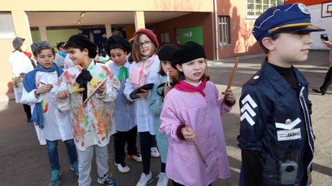 Fiestas de carnavales en los colegios de Barbanza