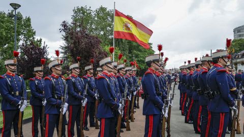 Jura de la bandera en Lugo